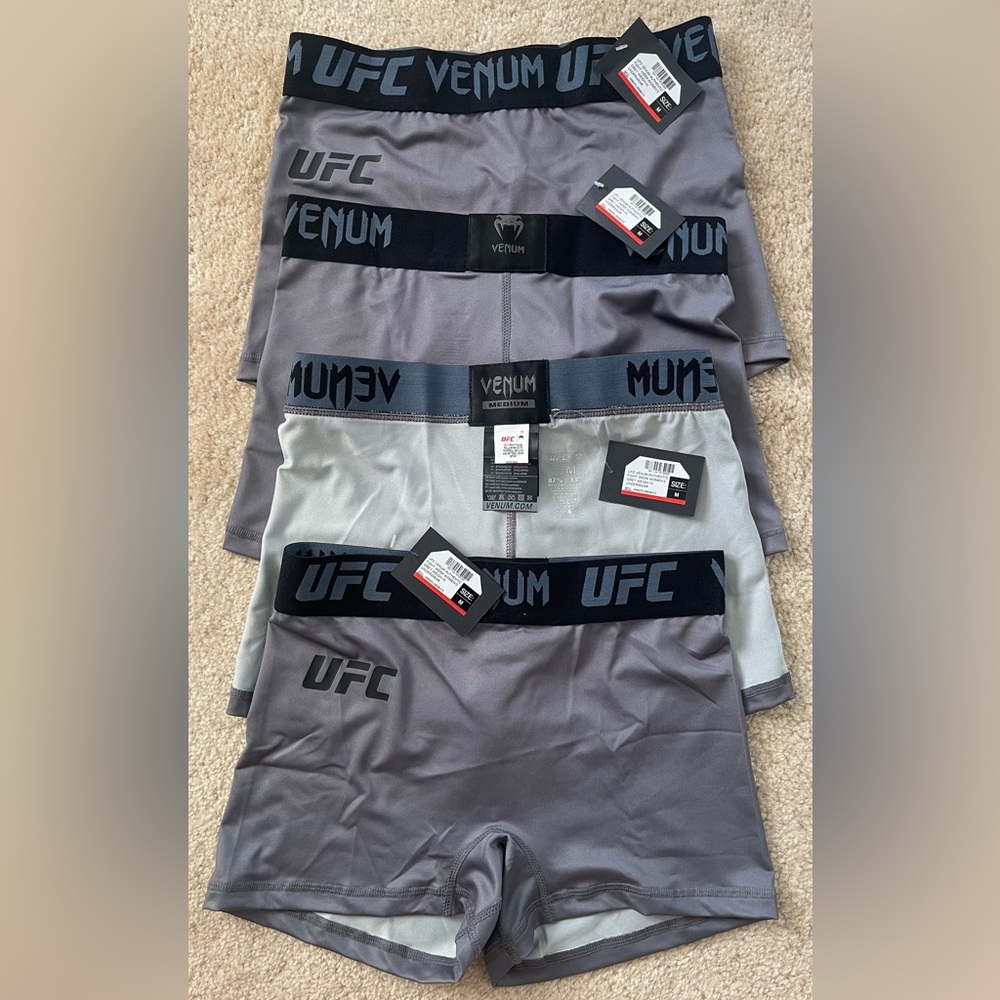 UFC VENUM WOMEN’S WEIGH-IN UNDERWEAR / BOXER BRIEFS SET OF 4